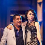 Marisa Monte e Zeca Pagodinho na feijoada da Portela no Jockey Club na gávea